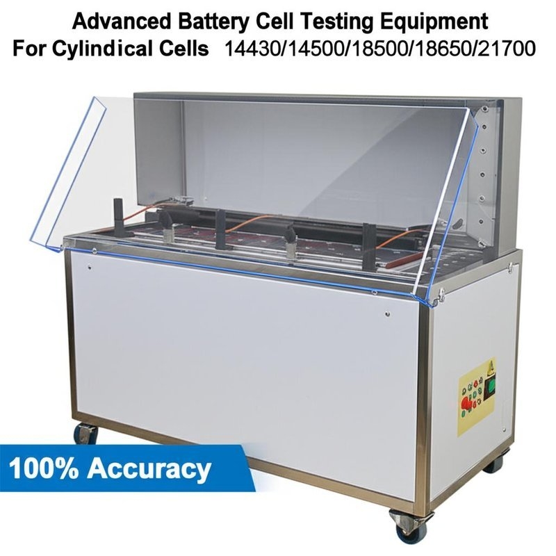 Advanced Battery Cell Testing Equipment for Cylindrical Cells 14430/14500/18500/18650/21700 Range 100% Accuracy